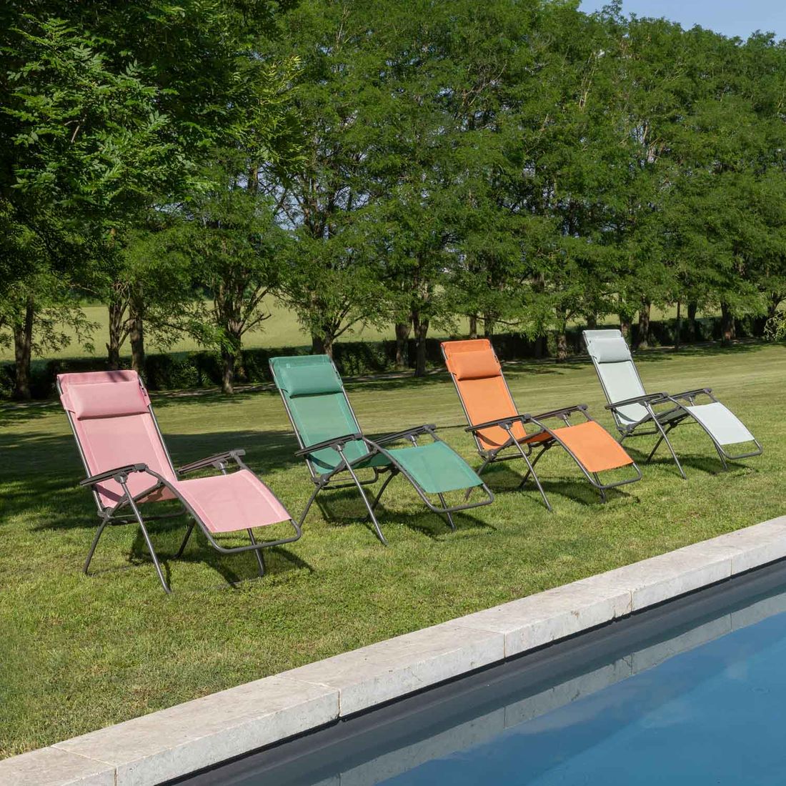Lafuma R Clip Relaxliege Stahl/Batyline