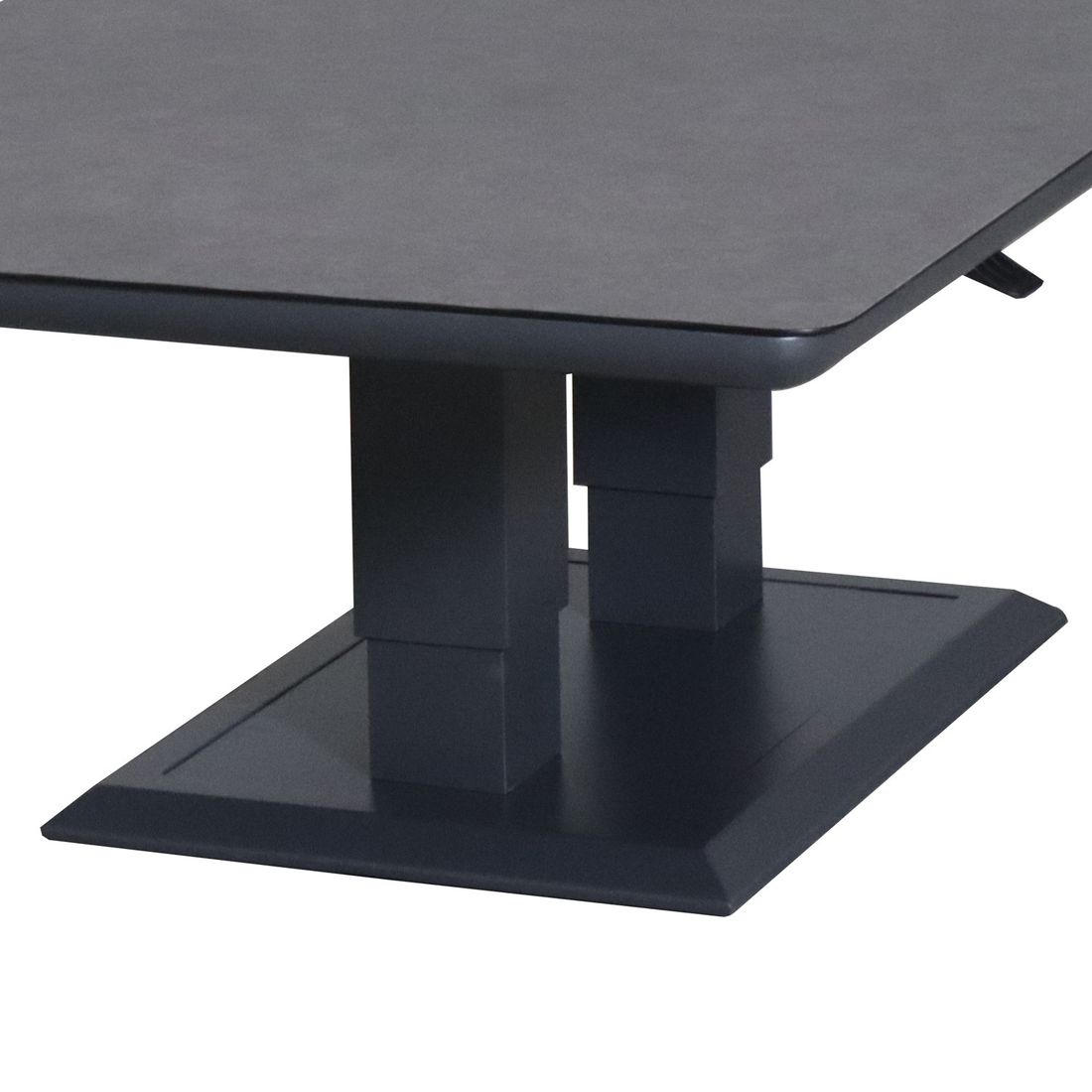 OUTLIV. Milano Dininglounge Tisch 150x90cm Aluminium/Polyester