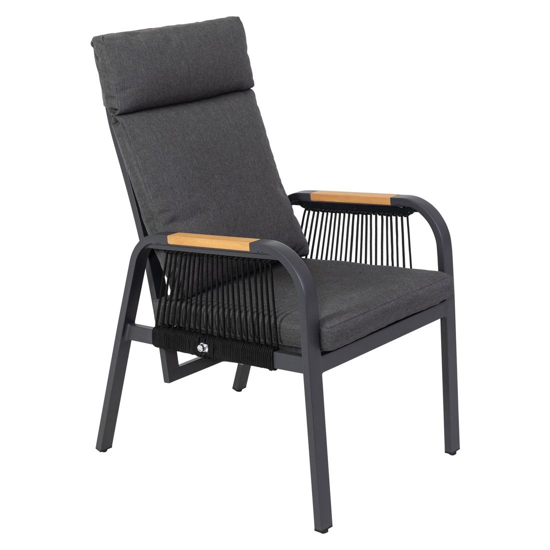 OUTLIV. Siena Gartensessel verstellbar Aluminium/Rope/Spun Polyester