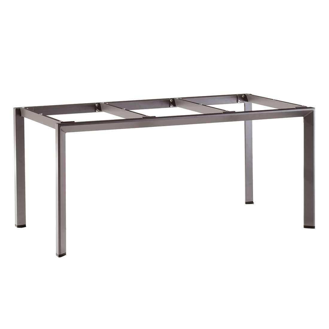 Sieger Gartentisch-Gestell 160x90 cm Aluminium