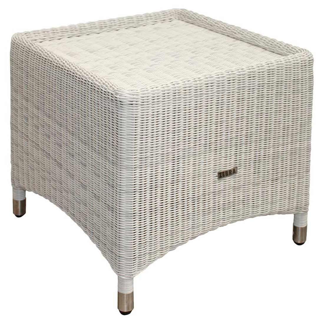 Zebra Loomus Fußhocker Geflecht