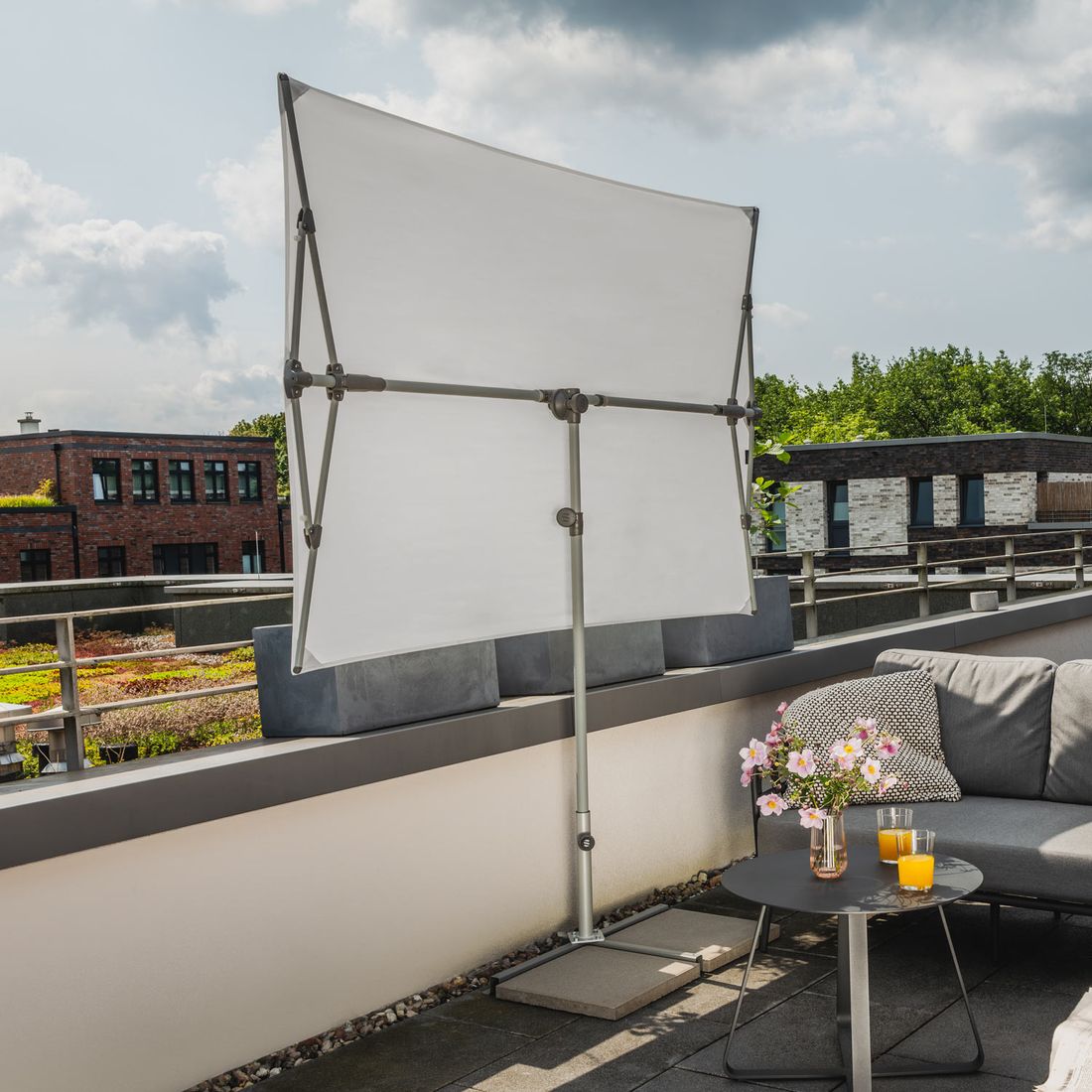Suncomfort Flex Roof Mittelstockschirm 195x140cm
