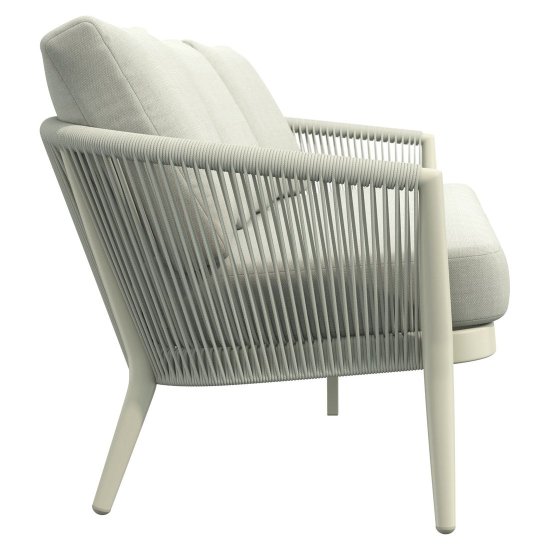 OUTLIV. Monet Gartenloungesofa Aluminium/Rope/Olefin