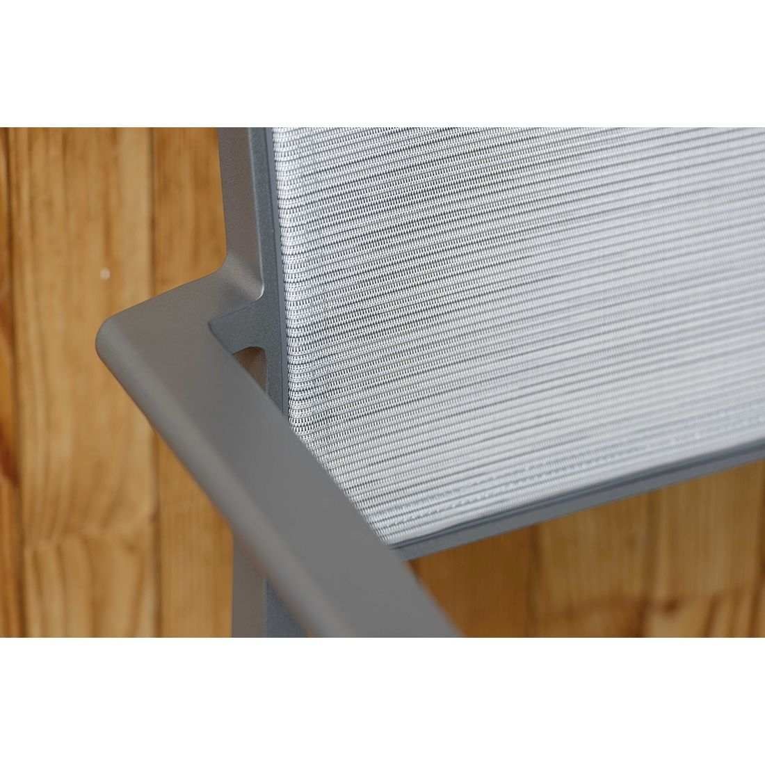 Stern Allround Gartenbank Aluminium/Textilene