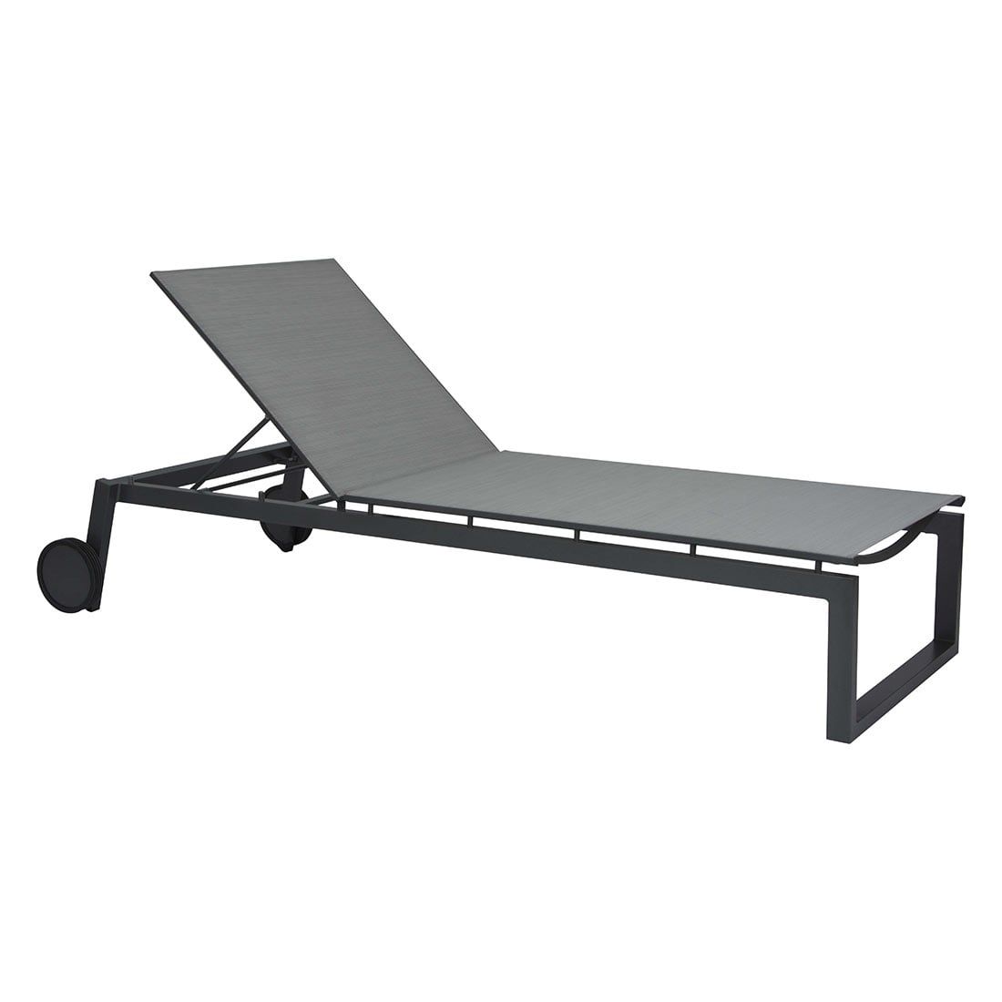 Stern Robin Gartenliege verstellbar Aluminium/Textilene
