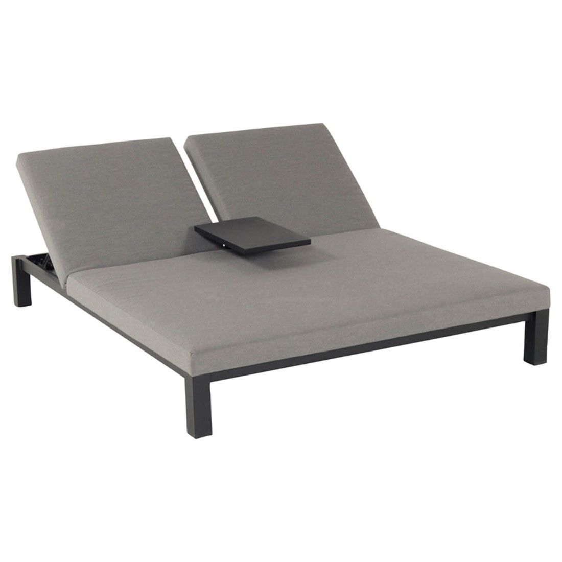 Hartman Eva Daybed verstellbar Aluminium/Sunbrella