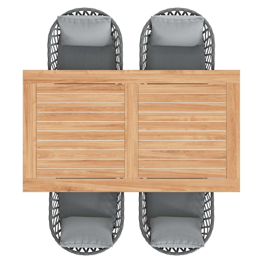 LC Garden Sunrepo Gartenmöbel-Set M (4 Plätze) mit OUTLIV. Tisch 160x90cm