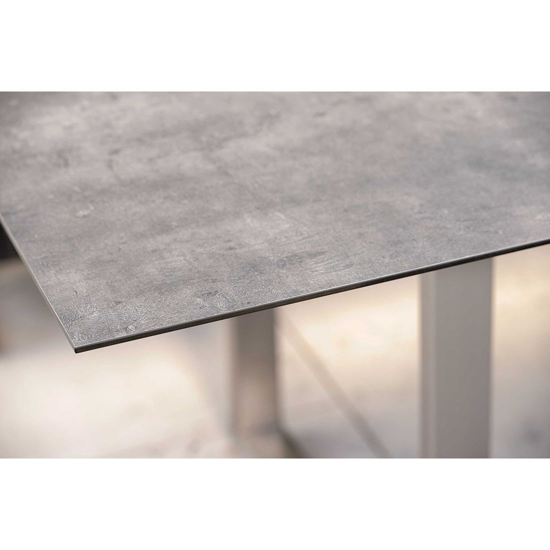 Stern Kufentisch 200x100cm Edelstahl/Silverstar 2.0