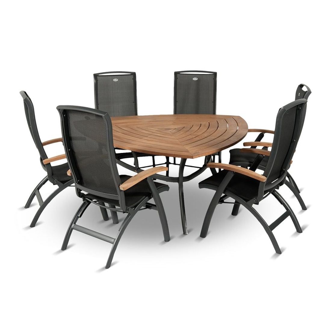 Hartman Da Vinci Gartenmöbel-Set L (6 Plätze) Tisch 170x170x170cm