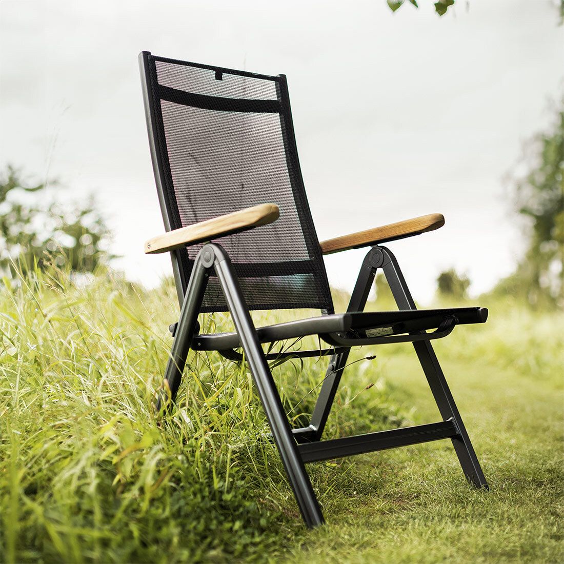 Kettler Granada Klappsessel verstellbar Aluminium/Outdoorgewebe