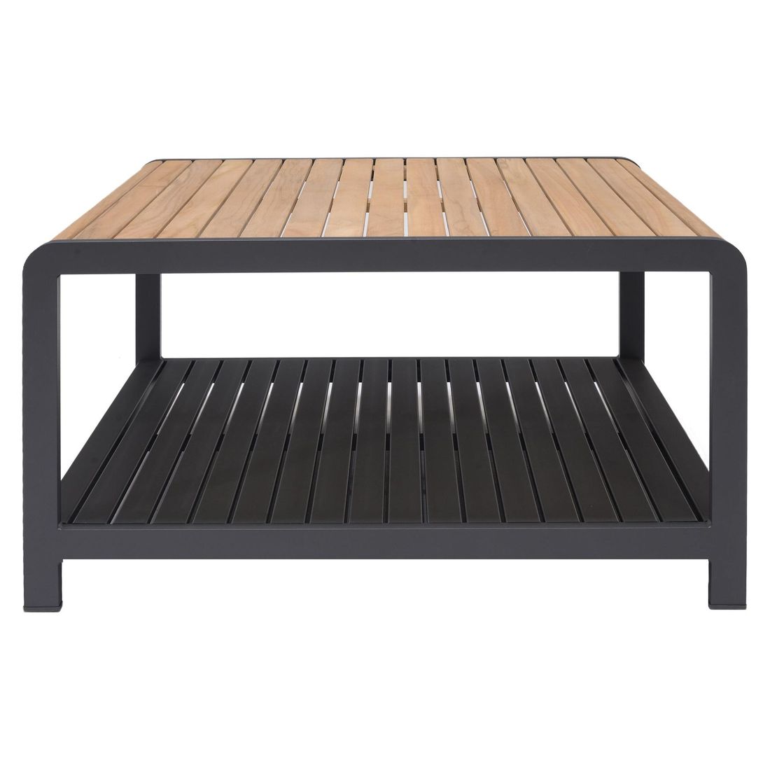 LifestyleGarden Amber Loungetisch Aluminium/Teak