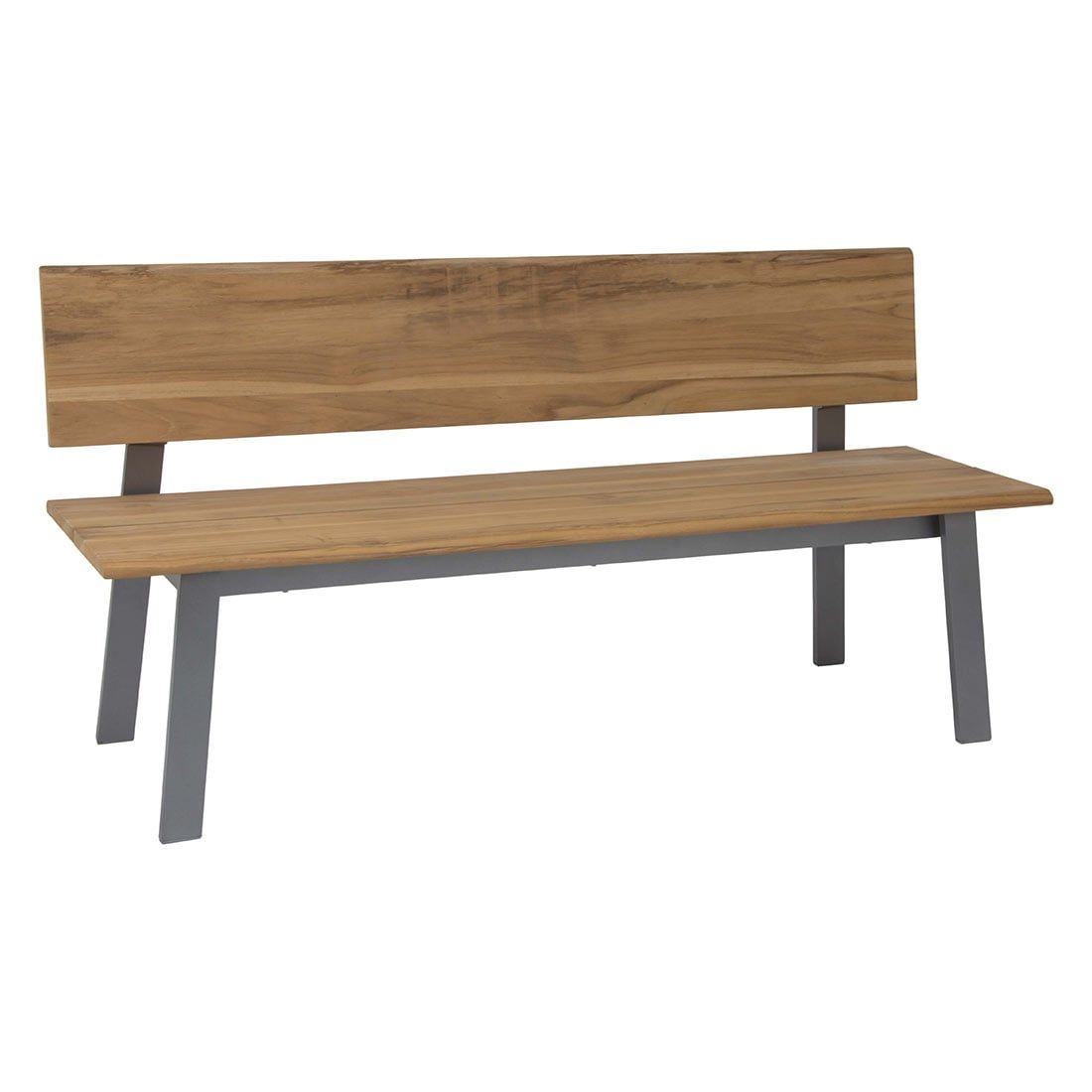 Stern Sam Gartenbank Aluminium/Teak