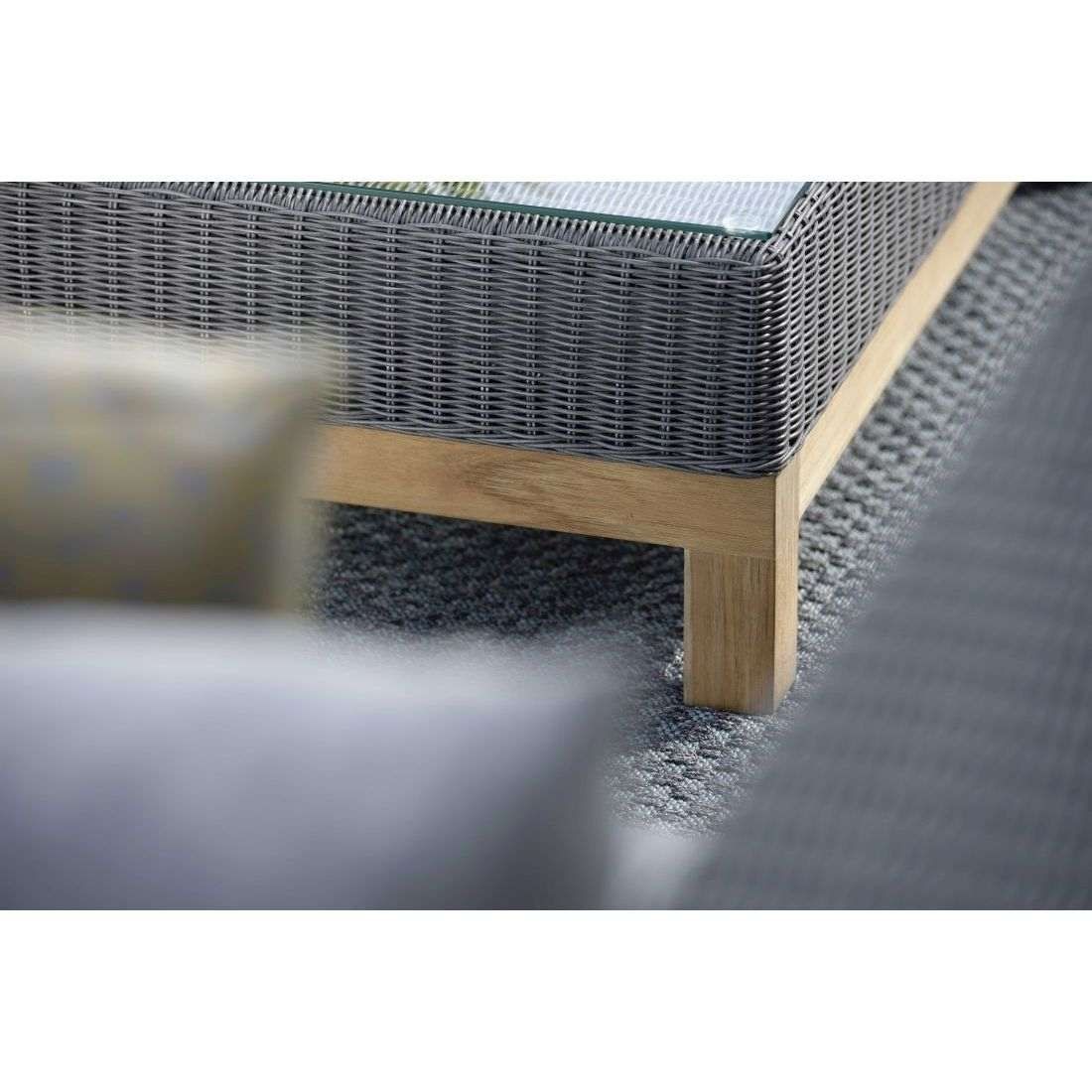 Stern Fontana/Corda Untergestell für Mittelmodul/Eckmodul Teak