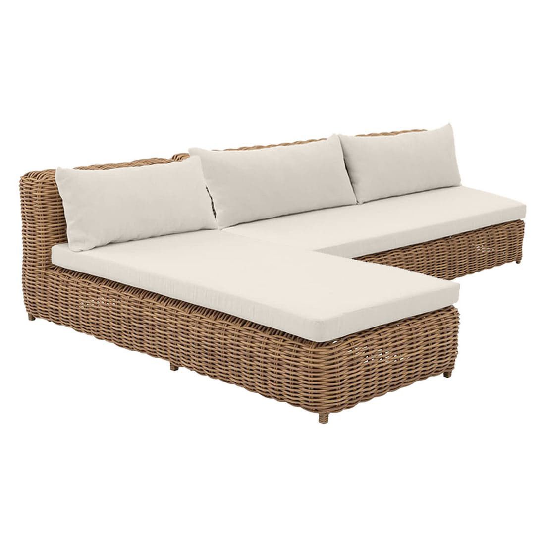 OUTLIV. Versailles Ecklounge Geflecht/Spun Polyester