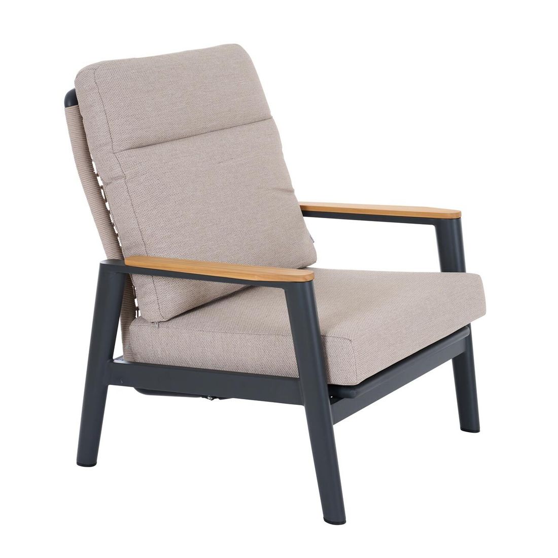 Siena Garden Cortina Loungesessel verstellbar Aluminium/Rope/Polypropylen