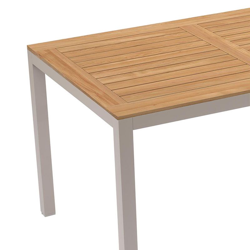 OUTLIV. Gartentisch Aluminium/Teak