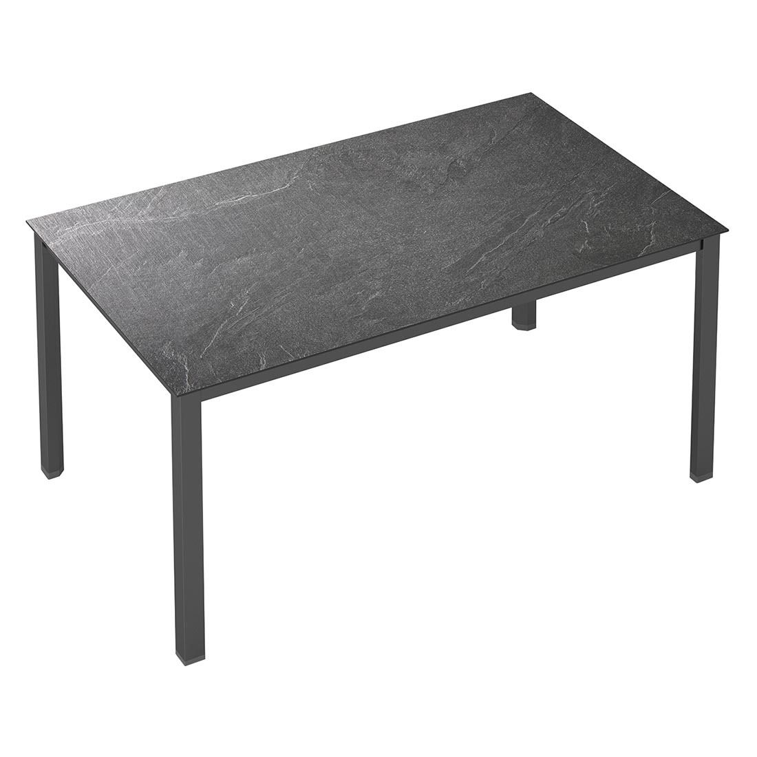 Kettler Cubic Gartentisch 160x95 cm Aluminium/HPL