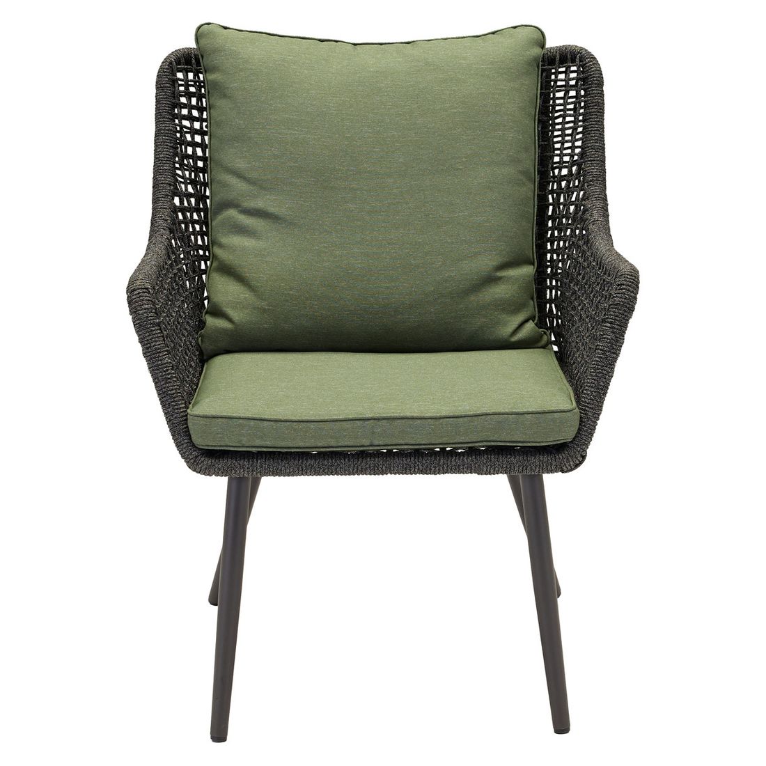 LC Garden Saigon Gartensessel Aluminium mit Sitz- und Rückenkissen