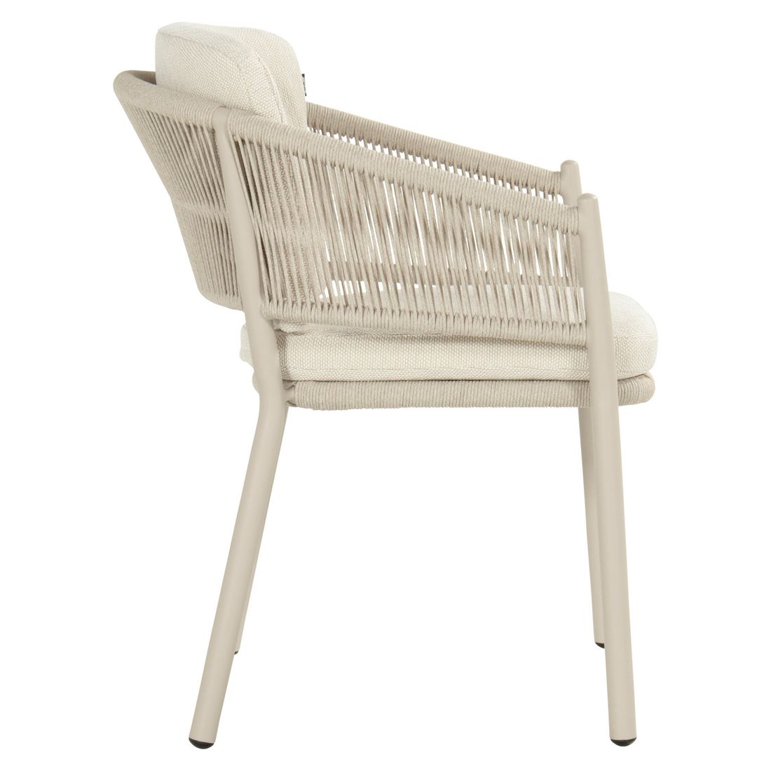 Hartman Altea Gartensessel Aluminium/Rope mit Sitz- und Rückenkissen