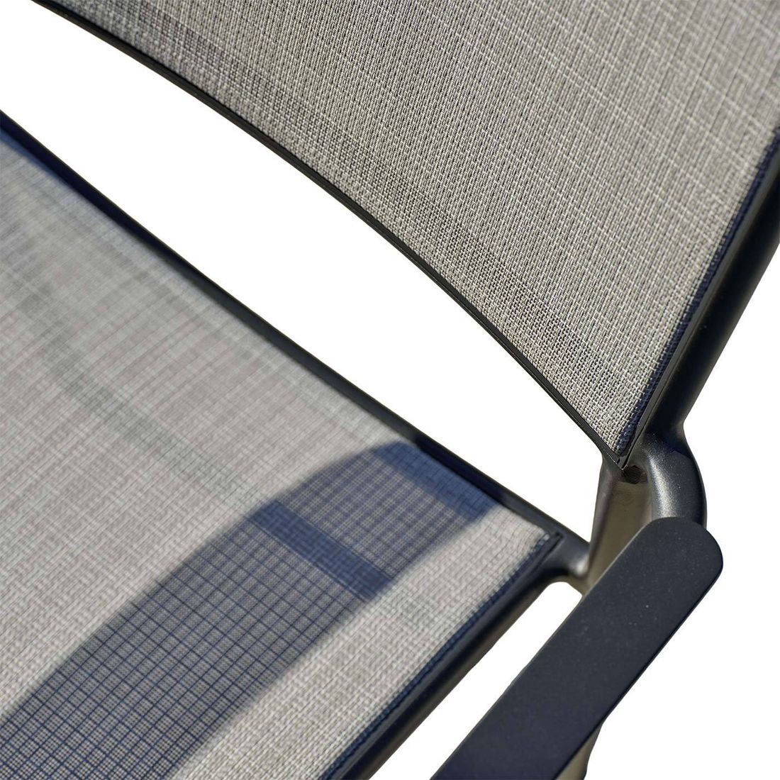 Stern Joris Stapelsessel Aluminium/Textilene