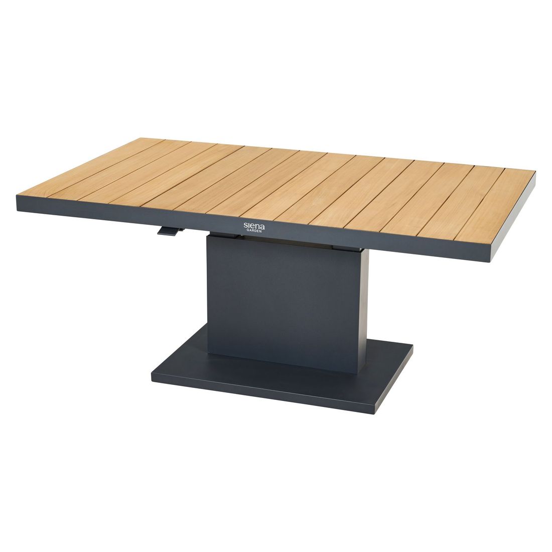 Siena Garden Talina Lifttisch Aluminium/Teak
