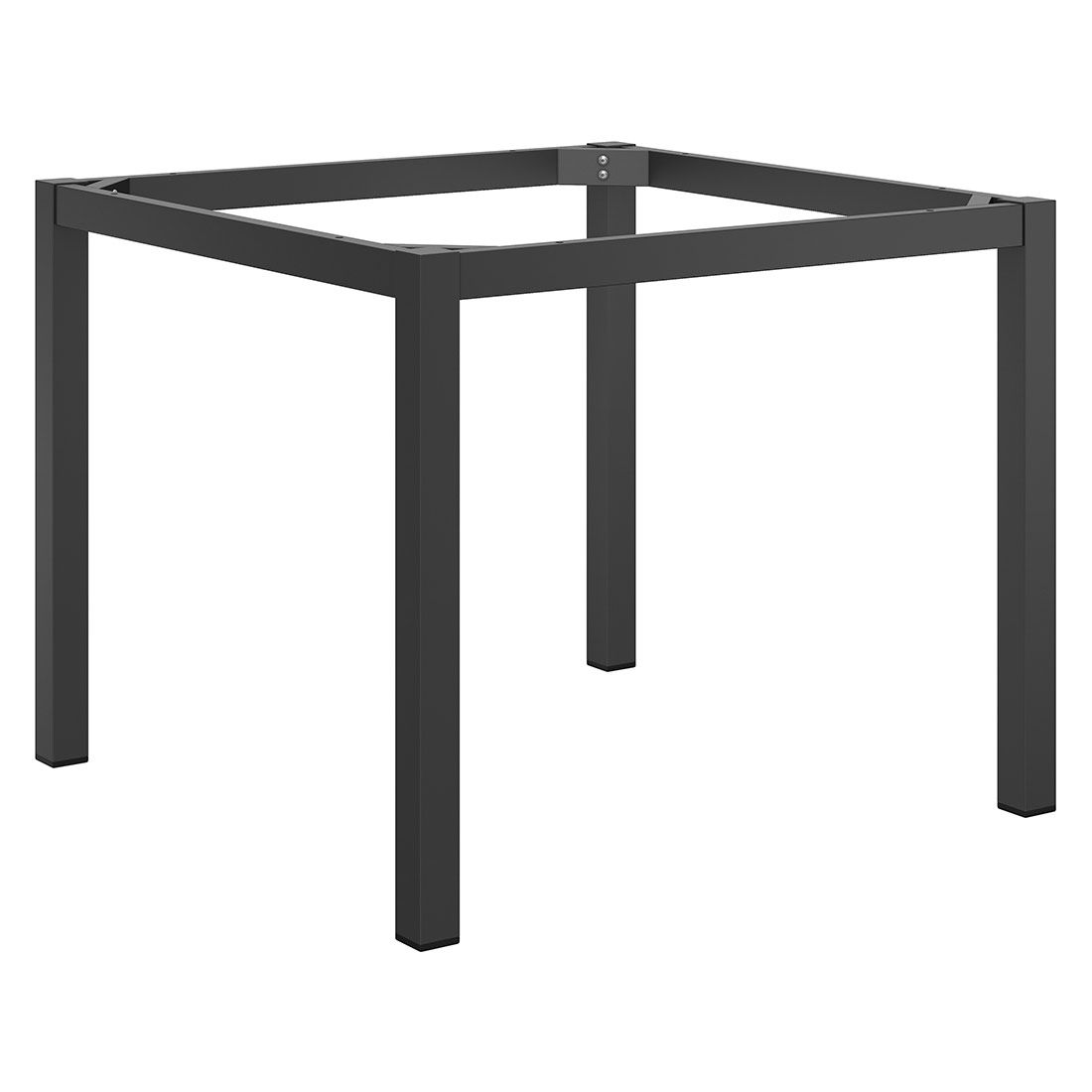 OUTLIV. Gartentisch 90x90cm Aluminium/Teak