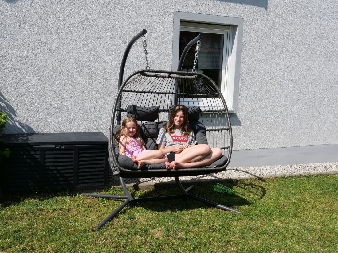 Sungörl Folt Bozen Hängesessel Stahl/Geflecht/Polyester