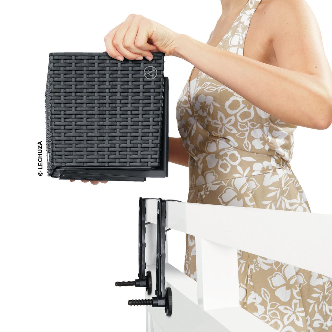 Lechuza Balconera 50 Pflanzgefäß Komplettset