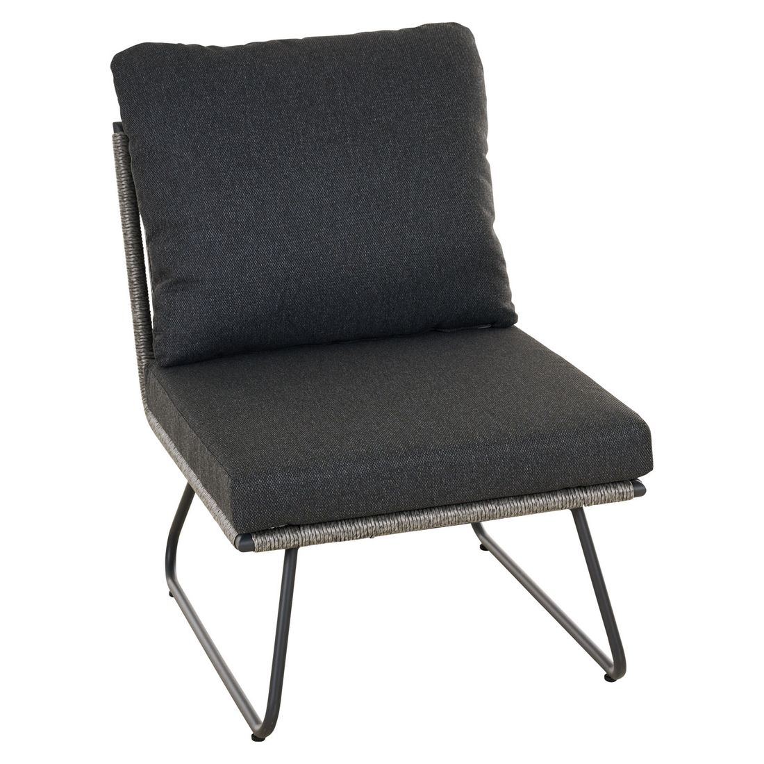 Siena Garden Kansas Ecklounge inkl. Loungetisch Aluminium/Geflecht