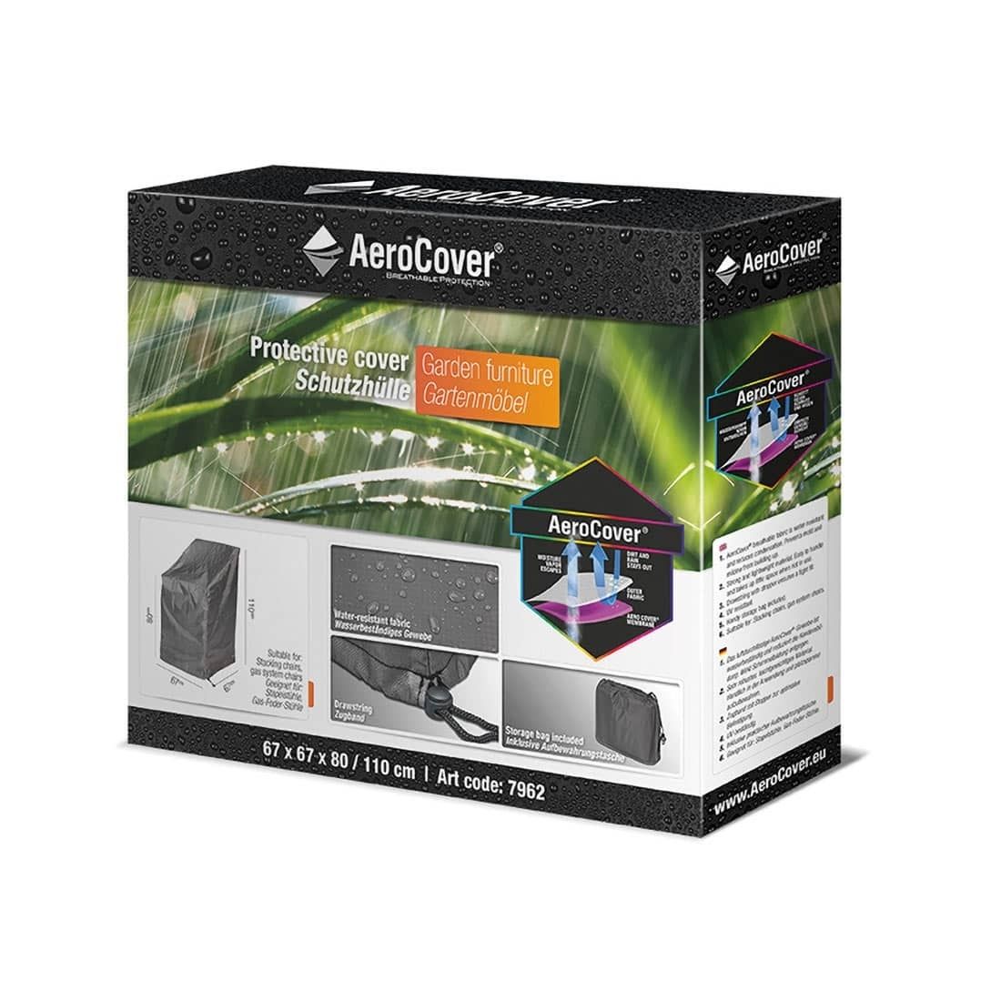 AeroCover Gartenstuhl Schutzhülle 67x67x80/110cm