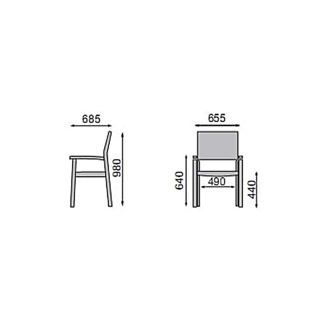 Kettler Basic Plus Gartenmöbel-Set M (4 Plätze) mit OUTLIV. Tisch 160x90cm