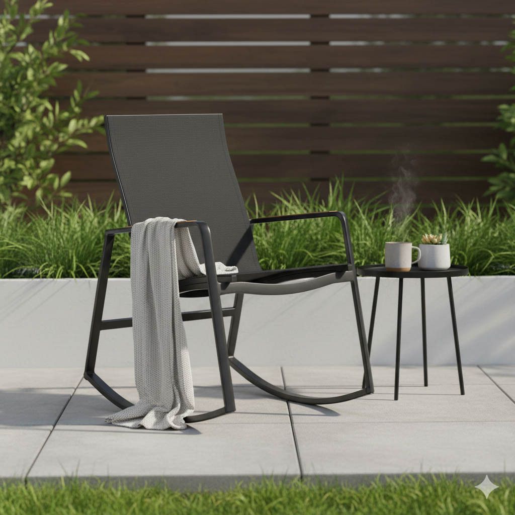 Kettler Diamond Schaukelsessel Aluminium/Outdoorgewebe