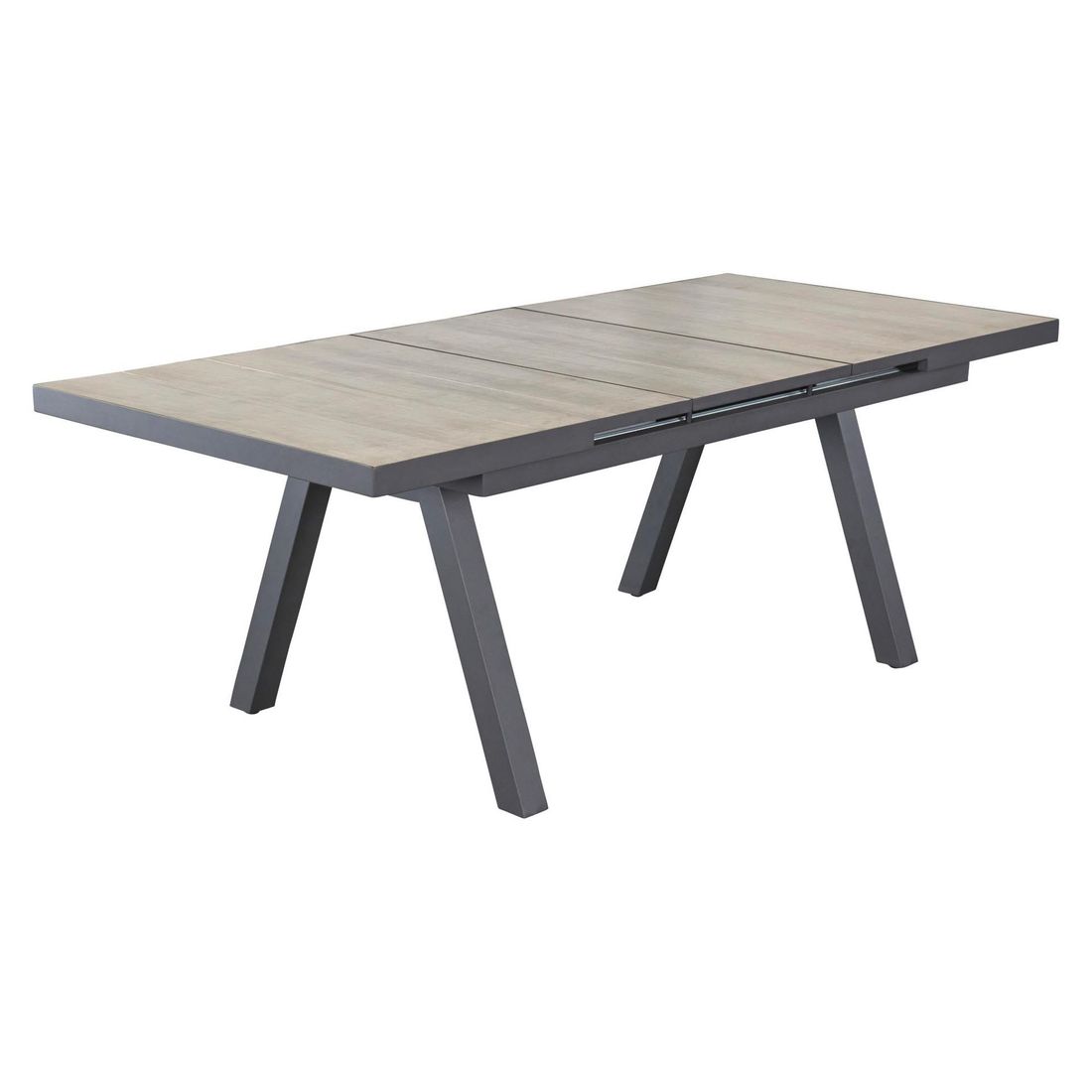 LC Garden Komido Gartenmöbel-Set L verstellbar 6 (Plätze) Tisch 160/210x100cm