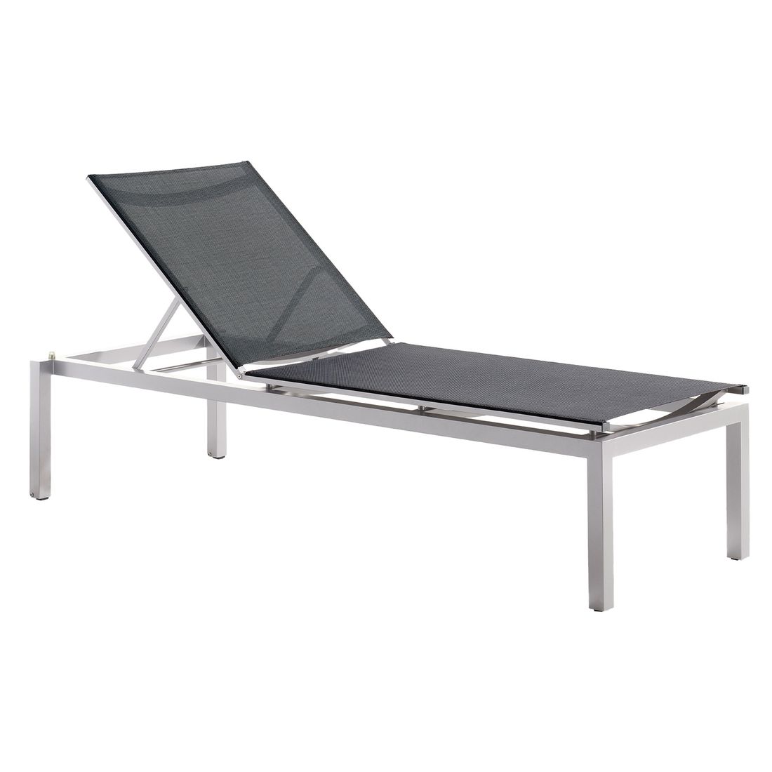Sieger Brest Gartenliege verstellbar Aluminium/Textilux