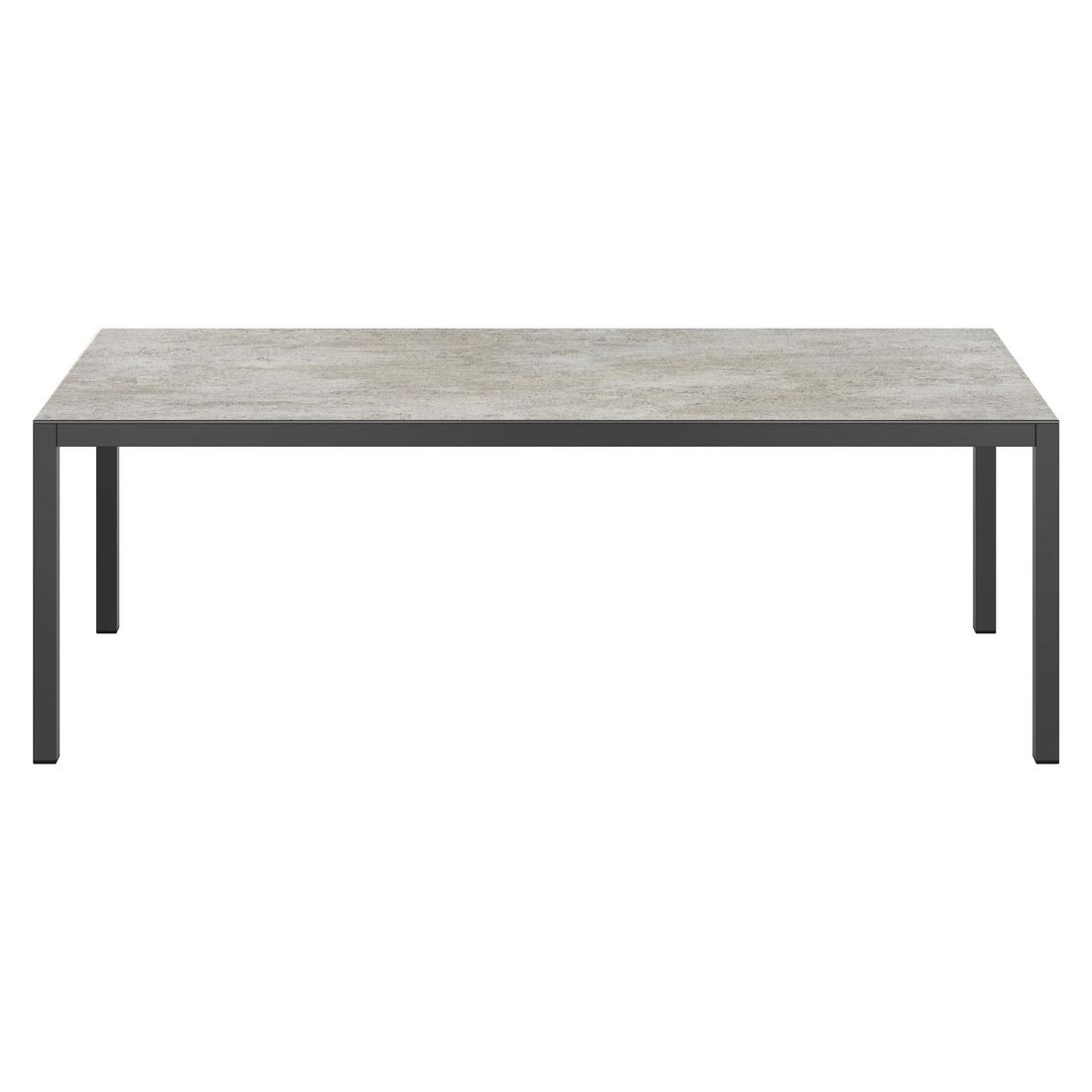 OUTLIV. Gartentisch 220x100cm Aluminium/Dekton