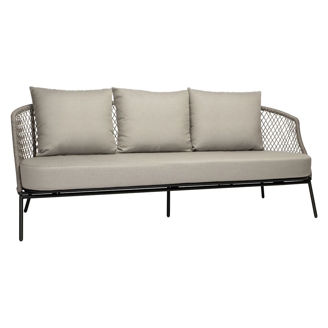Stern Odea Gartenloungesofa Aluminium/Rope/Polyacryl
