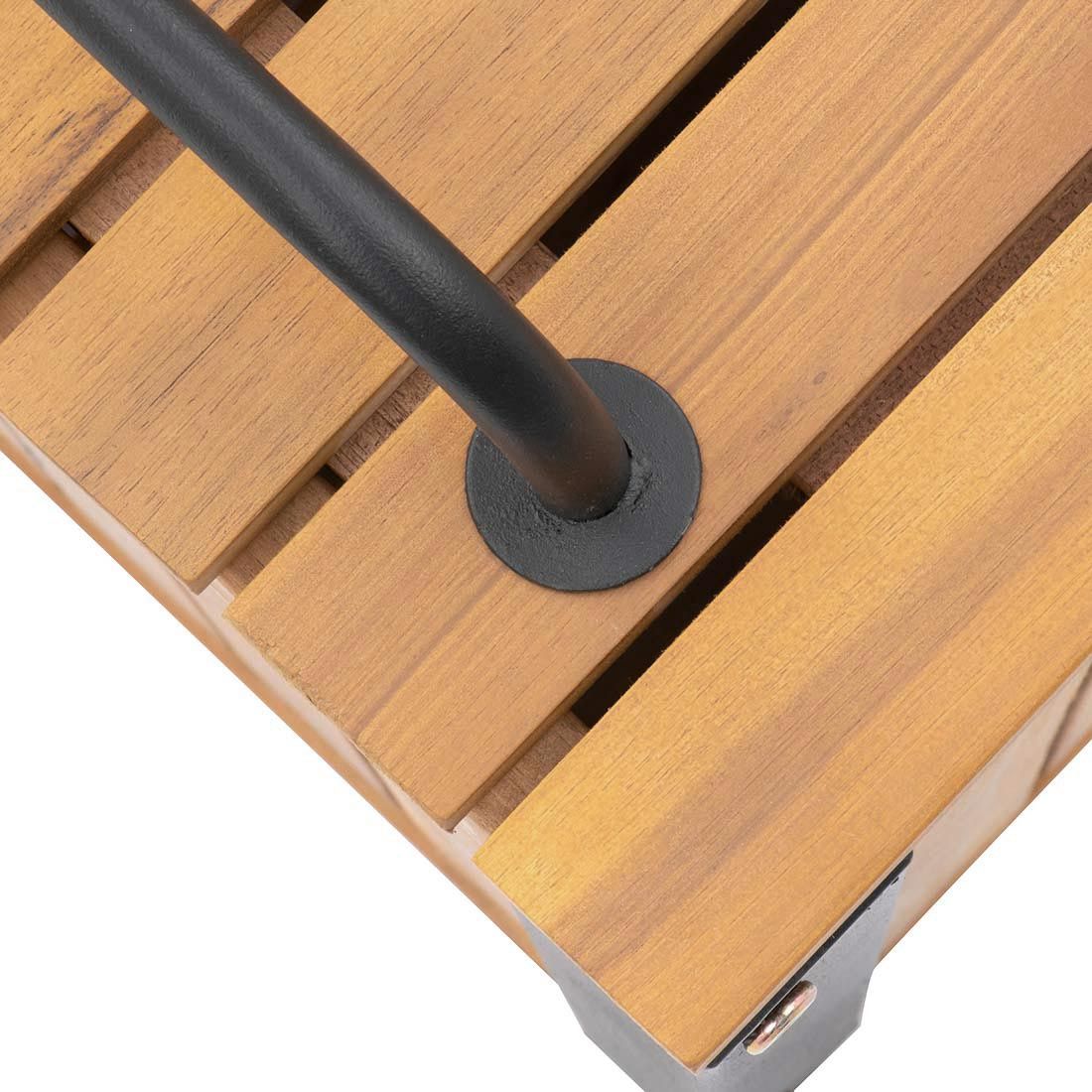 OUTLIV. Bern Gartenbox Stahl/Akazie