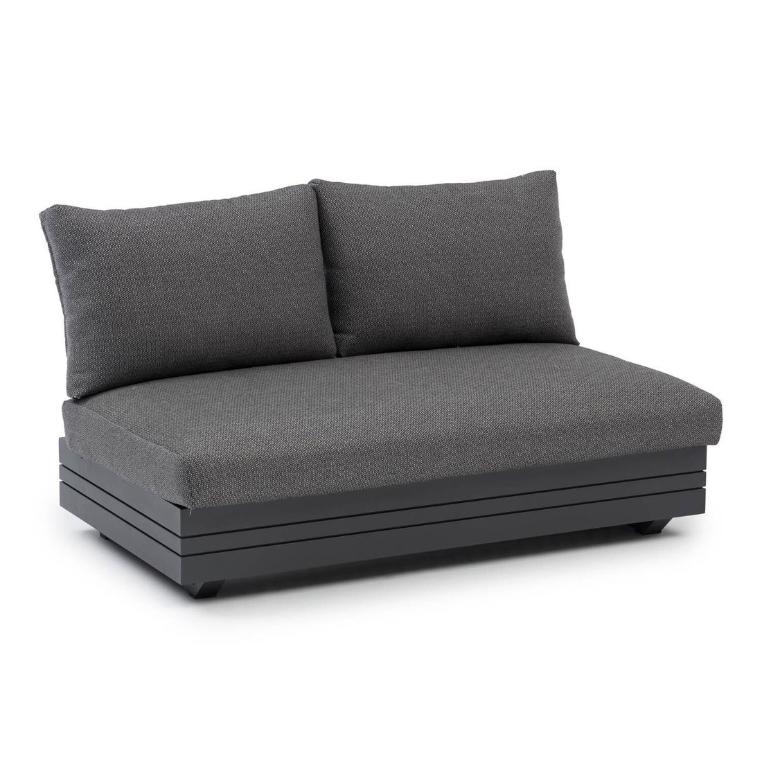 Zebra Cubo Neo Ecklounge inkl. Loungetische Aluminium/Sunproof