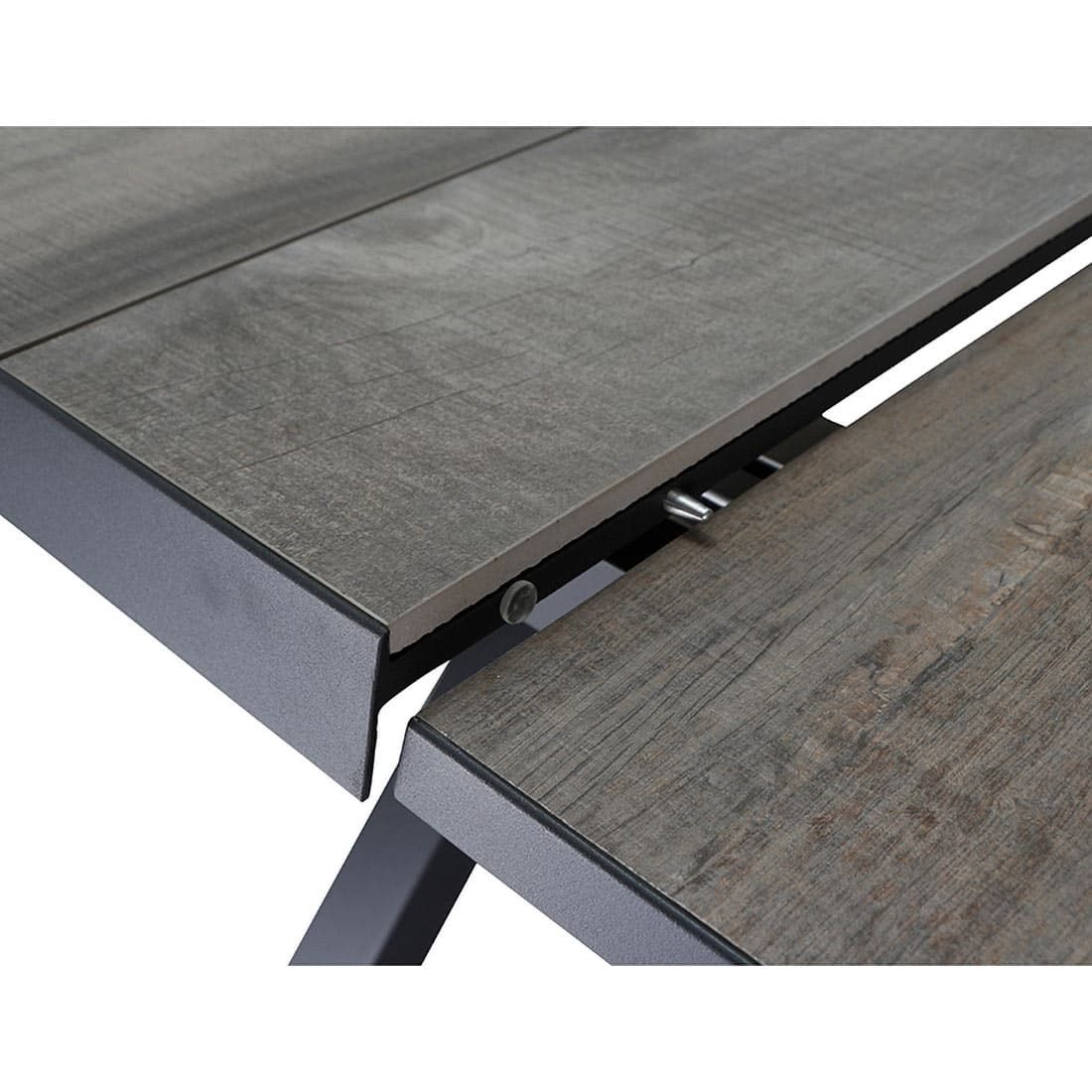 Siena Garden Sincro Ausziehtisch 200/260x100cm Aluminium/Keramik