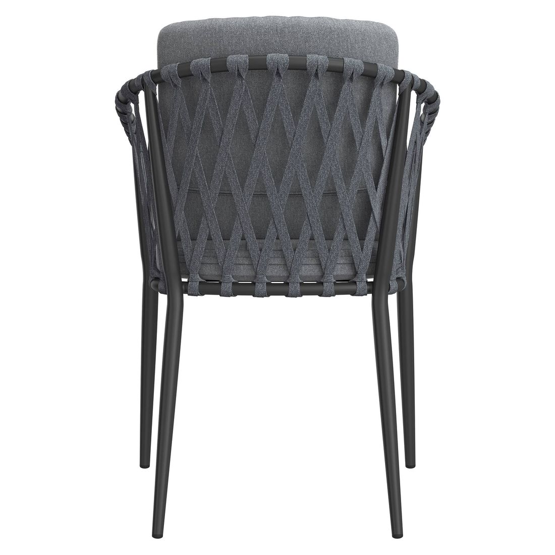 OUTLIV. Cairns Stapelsessel Aluminium/Rope