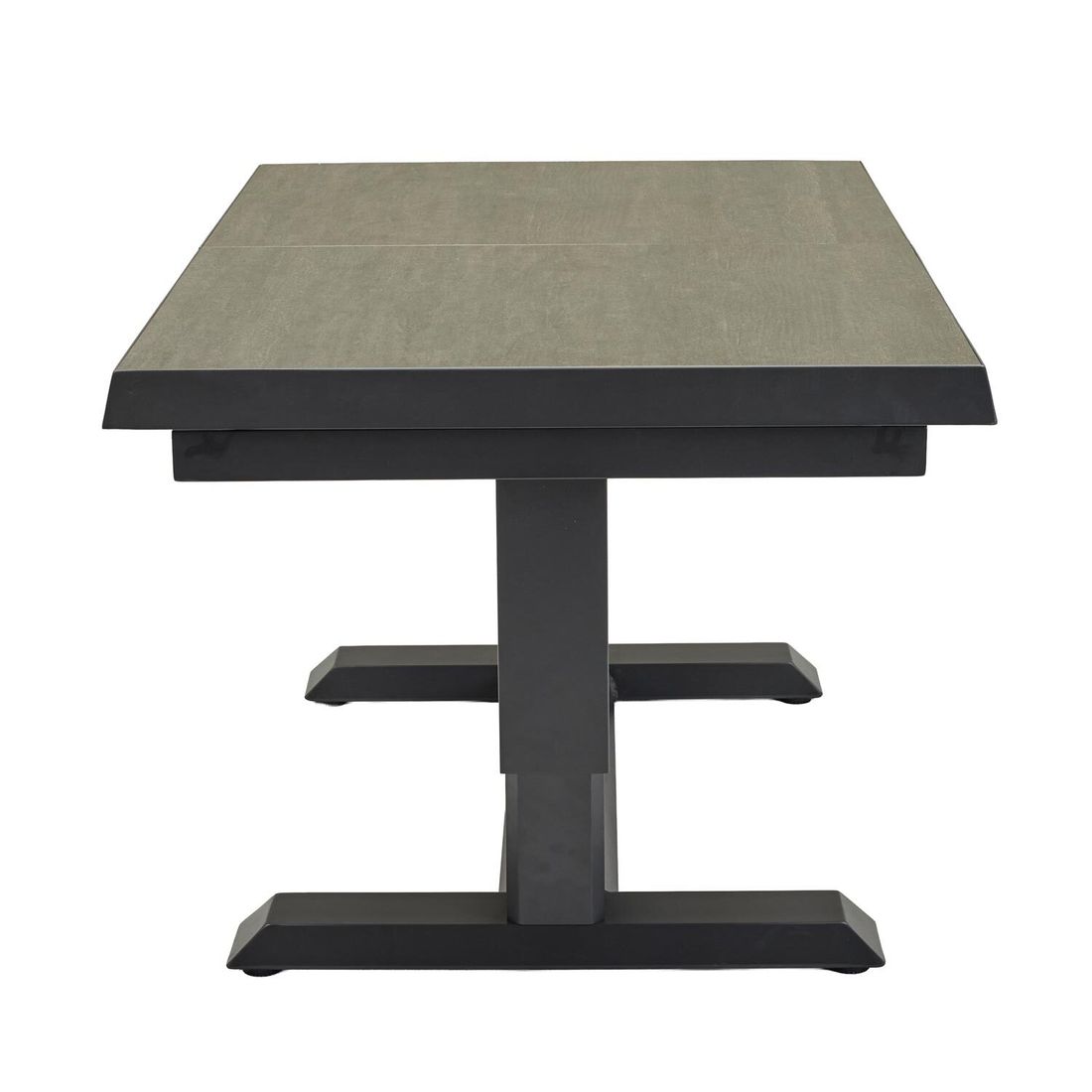 LC Garden Vivera-Stone Ausziehtisch 140/180x80cm Aluminium/Sinterstone