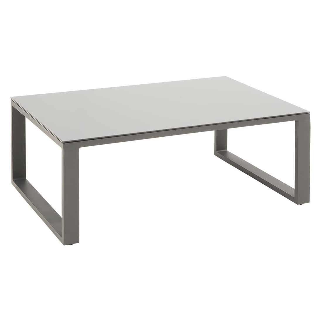 OUTLIV. Florenz Ecklounge inkl. Loungetisch Aluminium/Olefin