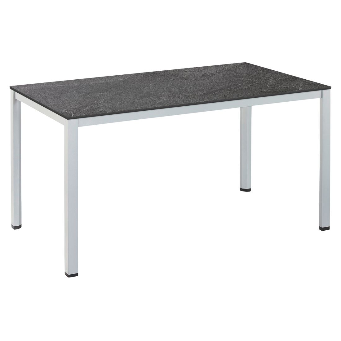 Kettler Cubic Gartentisch 140x70cm Aluminium/HPL