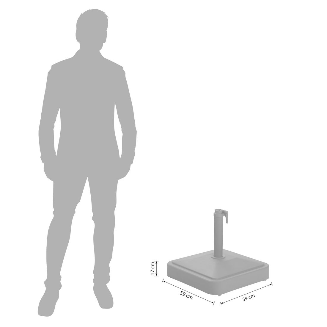 Kettler Easy Stand Schirmständer