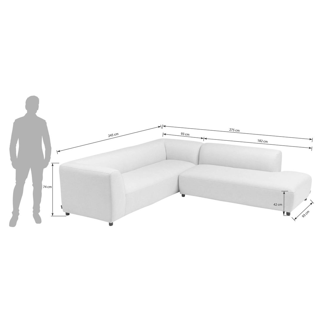 Kettler Osea Ecklounge Outdoorstoff