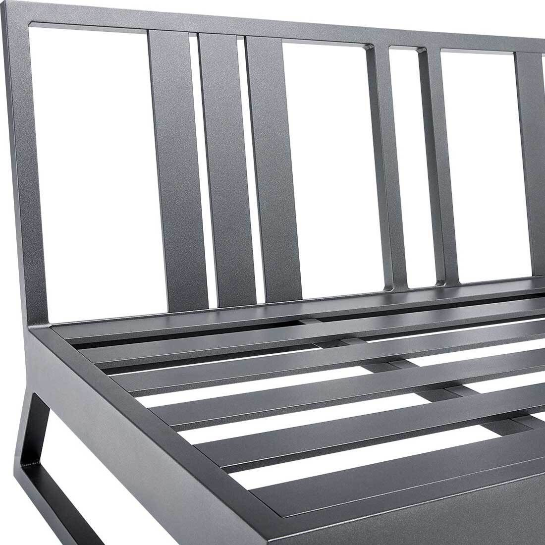 Kettler Ocean Skid Platform Gartenloungesofa Aluminium/Agora