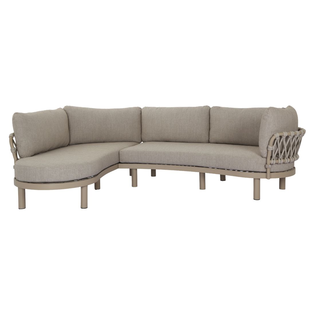 OUTLIV. Atlantic Ecklounge Aluminium/Rope/Olefin