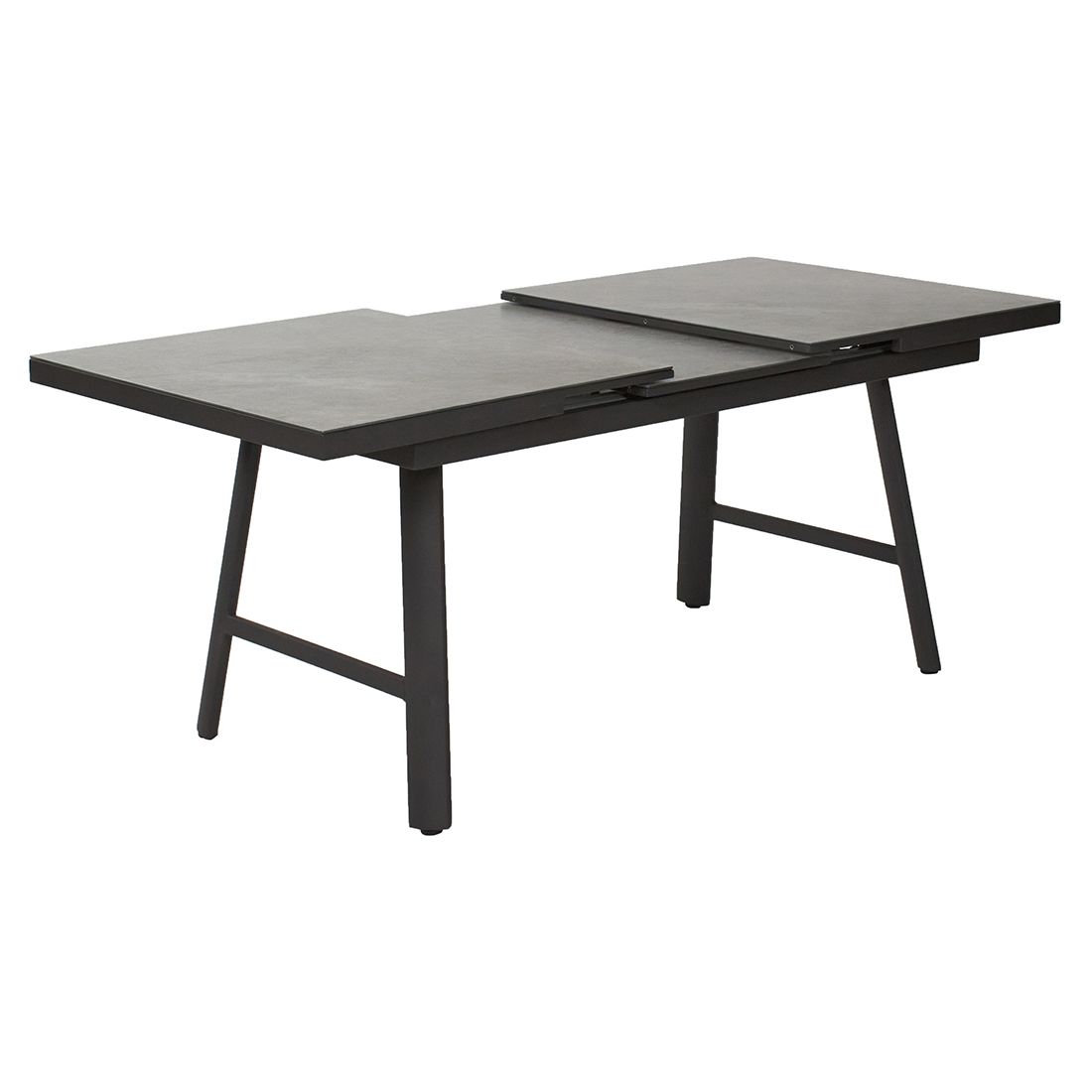 LC Garden Bondino II Gartenmöbel-Set L verstellbar (6 Plätze) Tisch 160/210x90cm