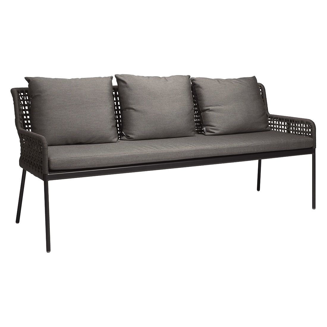 Stern Greta Diningsofa Aluminium/Rope/Polyacryl