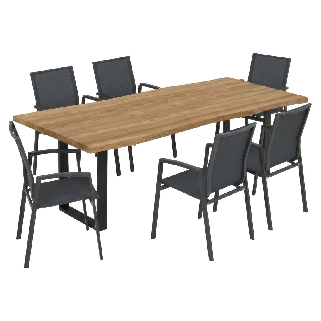 Stern New Top Gartenmöbel-Set L (6 Plätze) mit OUTLIV. Tisch 200x100 cm